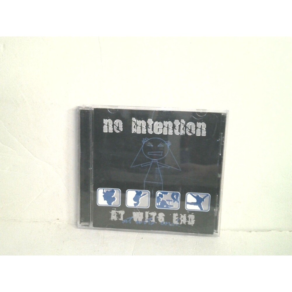 No Intention at Wits End CD 2003 New England HTF Rare